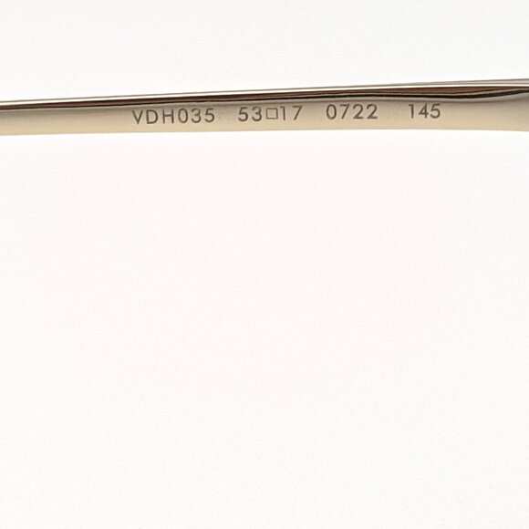 🕶️Made in Italy! Dunhill VDH035 Eyeglasses 53/17 145 | ALT221🕶️ - Picture 7 of 9